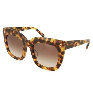 Stella McCartney Cat-Eye Brown Tortoise Sunglasses